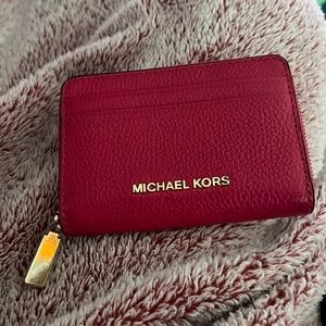 Kate spade pink cardholder/wallet